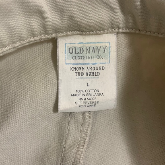 90’s Old Navy Double Breasted Khaki Jacket - Picture 2 of 7